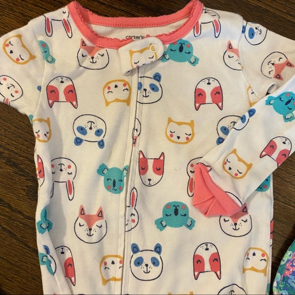 3 Sets of 18 Month Footie Pajamas - Picture 4 of 5